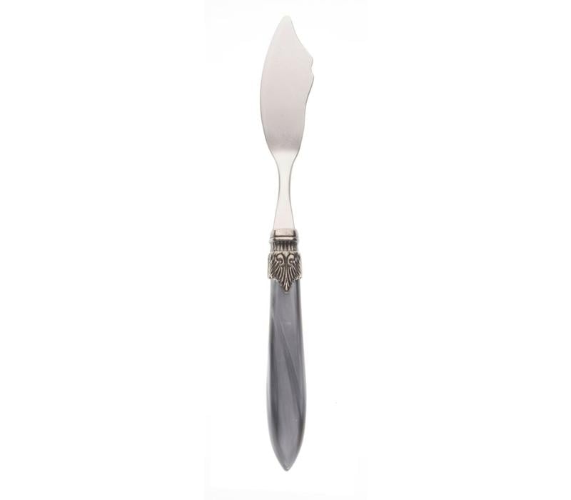 Fish Knife Murano; Light Grey