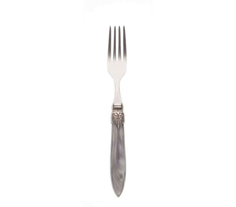 Murano Dessert Fork Light Grey