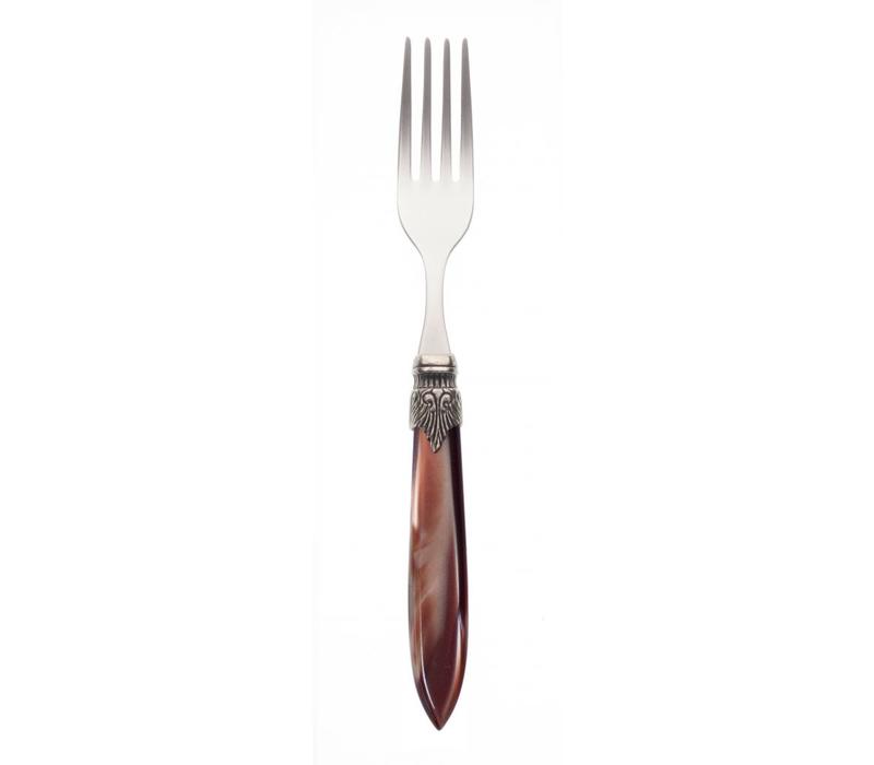 Murano Table Fork Chocolate Brown