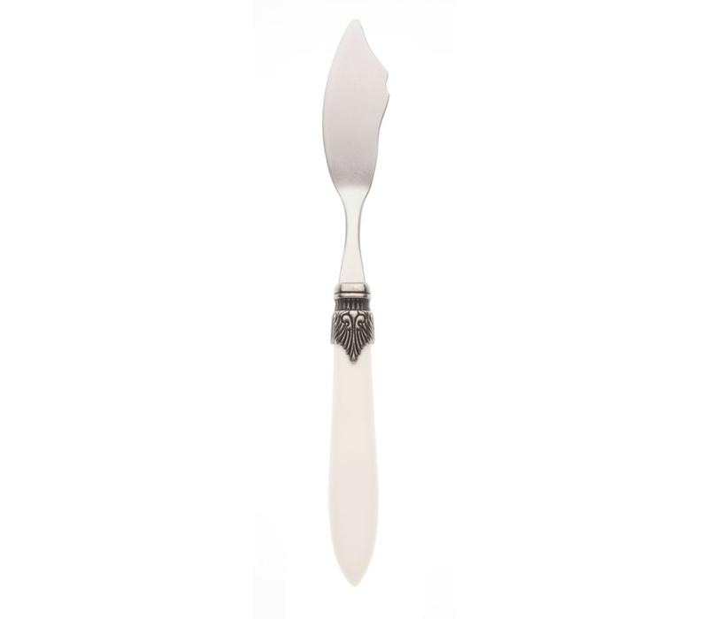 Fischmesser Murano Matt Elfenbein