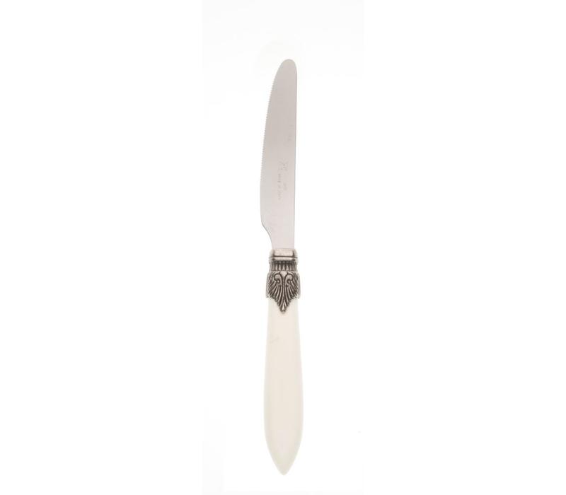 Murano Dessertmesser Matt Elfenbeinfarbe