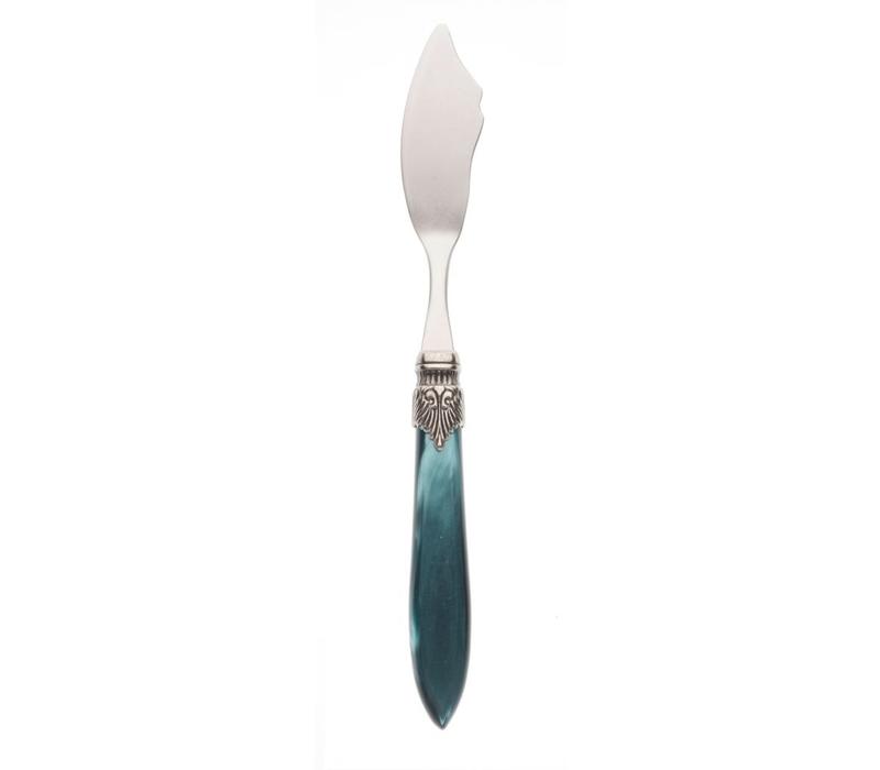 Fish Knife Murano; Dark Green