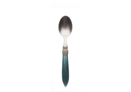 Murano Murano Dessert Spoon Dark Green