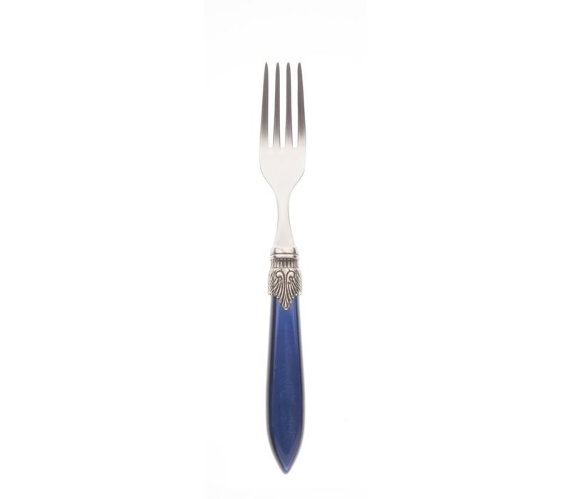 Murano Dessert Fork Blue