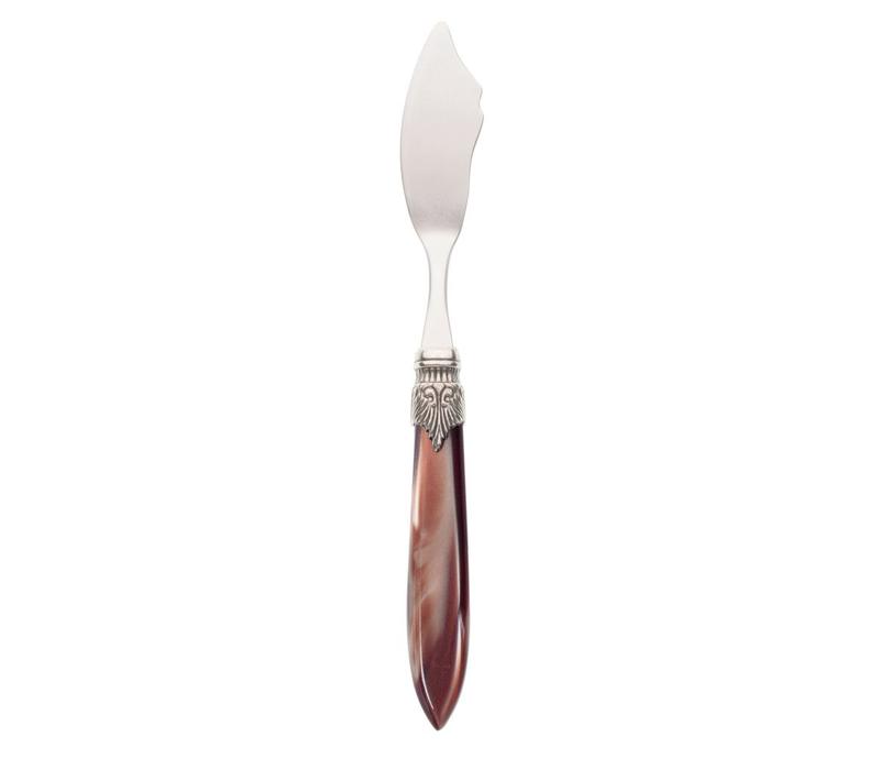 Murano Fish knife Chocolate brown