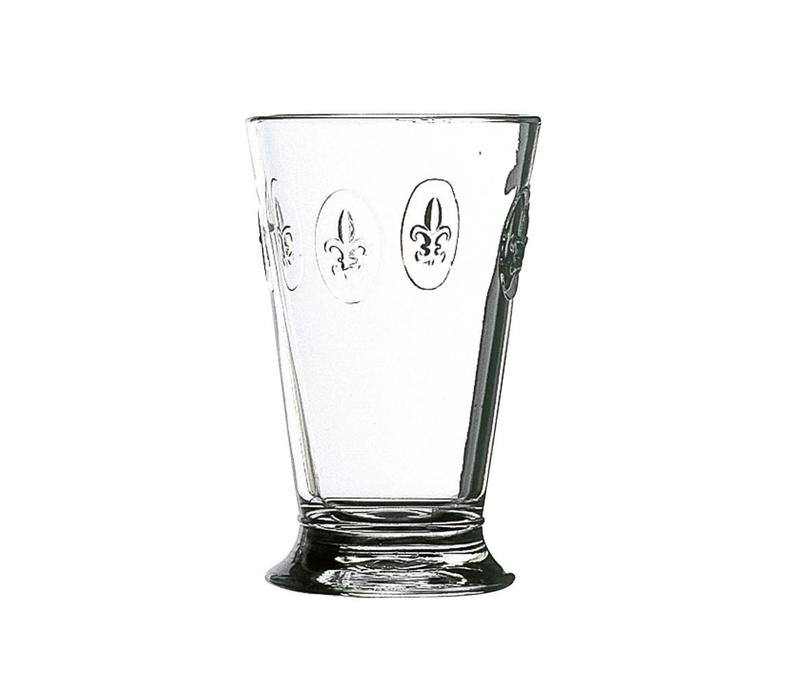 Rochère Set mit 6 Wasser- / Latte- / Longdrinkgläsern 30 cl Französische Lilie