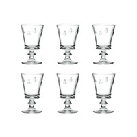 Rochère Set mit 6 Weingläsern 24 cl Honigbiene