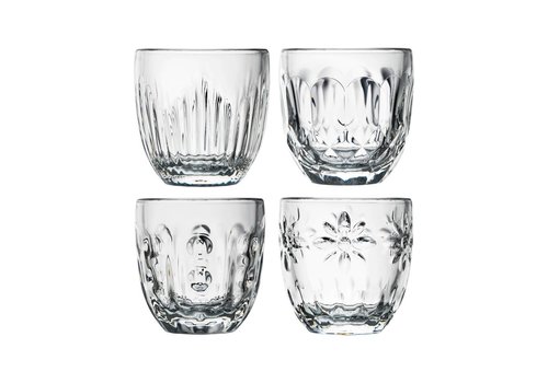 Kom Amsterdam Rochere Mix Set de 4 Verres Expresso 10 cl Retro