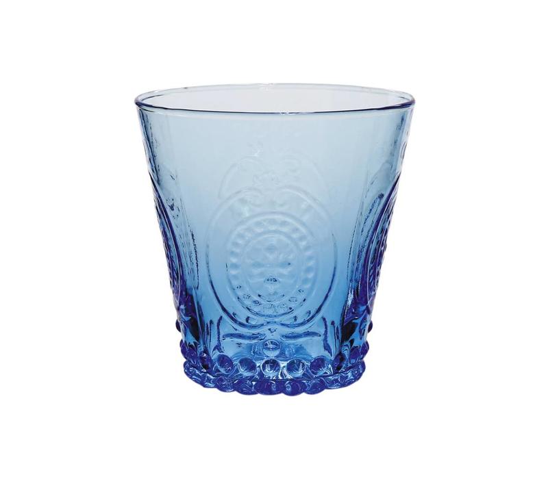 Kom Amsterdam water/tumbler glass 24 cl Aqua no.6 blue