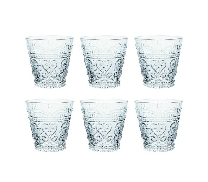 Kom Amsterdam set 6 Wasser/Tumbler Gläser 24 cl Aqua no.1