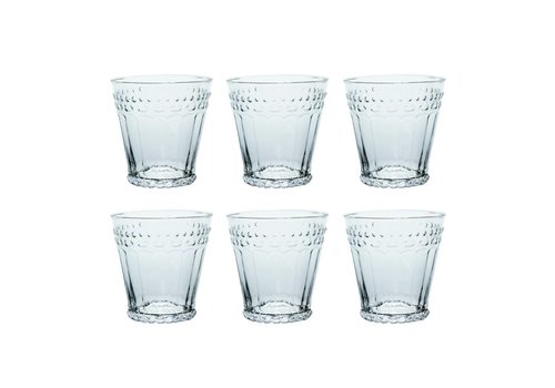 Kom Amsterdam Kom Amsterdam set of 6 water/tumbler glasses 24 cl Aqua no.5