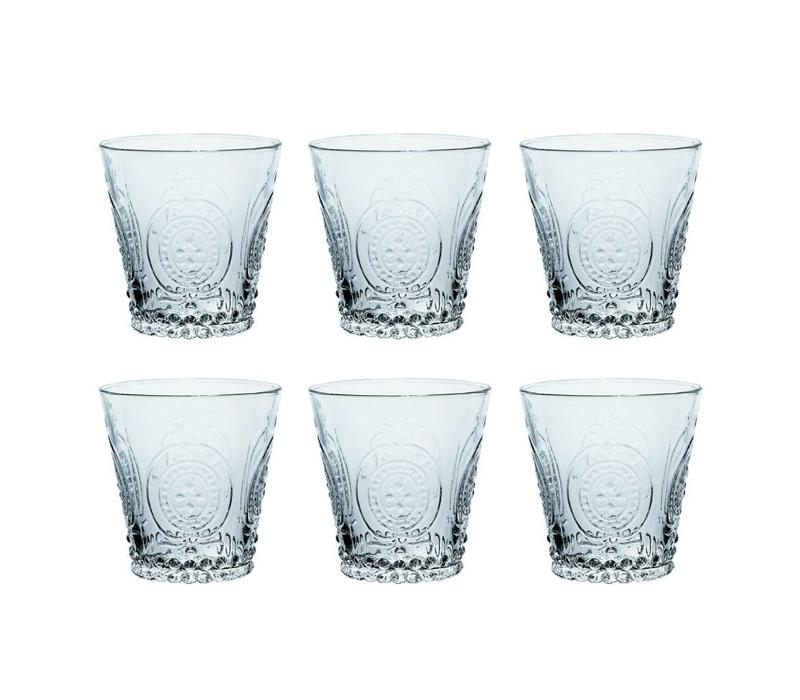 Kom Amsterdam 6er-Set Wasser-/Tumblergläser 24 cl Aqua Nr. 6
