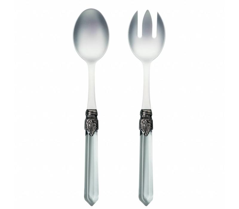 Venezia Salad Servers Transparent