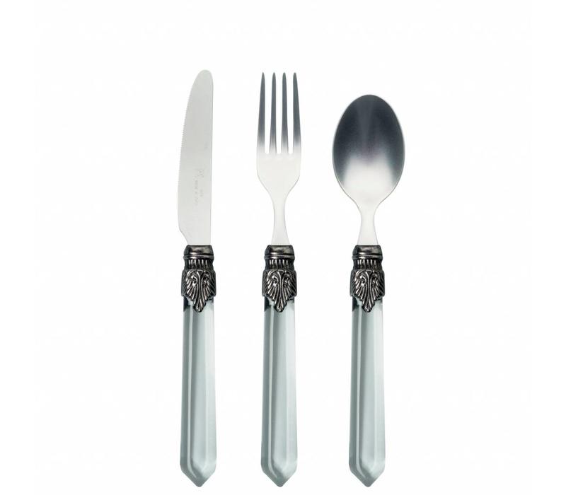 Venezia Breakfast cutlery 3-piece Transparent