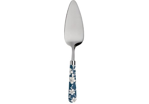 Campagne cake server campagne flower blue