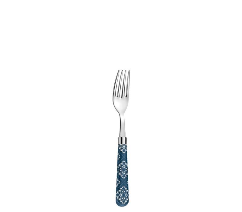 Cake fork campagne orient blue