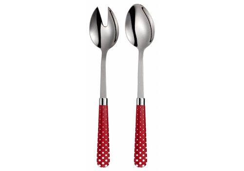Campagne salad servers campagne snow red