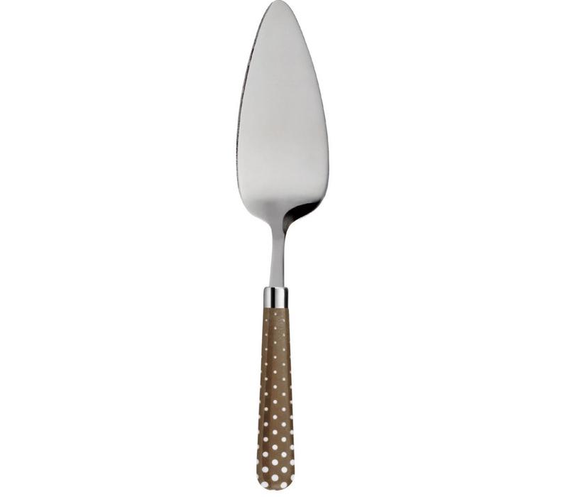 cake server campagne snow taupe