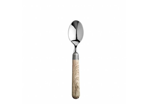 Kom Amsterdam Antique Wood Cuillère à Déjeuner en Chêne Français