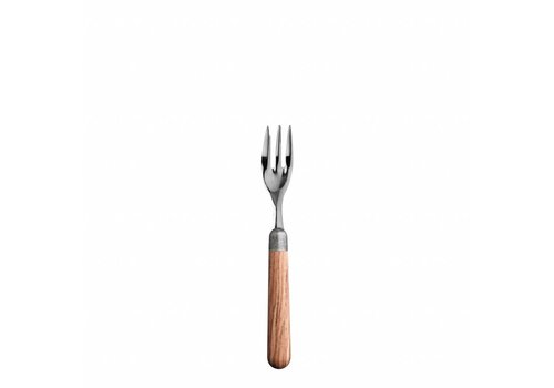 Kom Amsterdam Antique Wood Fourchette à Gâteau en Bois de Pin