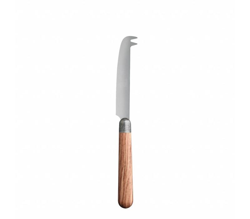 Antique Wood Käsemesser aus Kiefernholz
