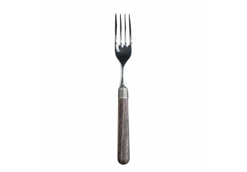 Kom Amsterdam Antique Wood Table fork Wengé