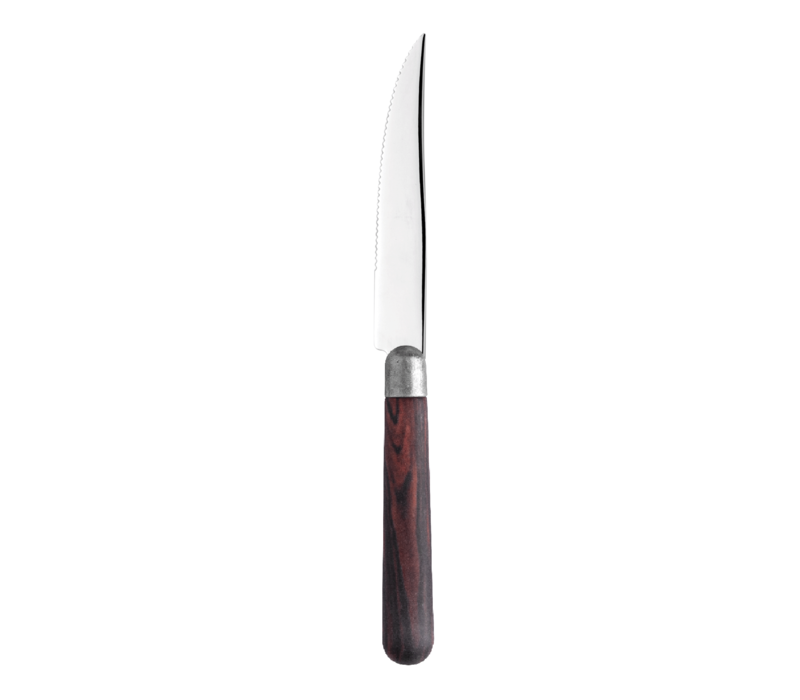 Steak knife Antique Wood Rosewood