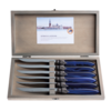 Murano Murano Coffret de 6 couteaux à steak 'Bleu'