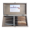 Murano Murano 6 Steak Knives in Box Champagne