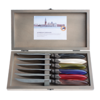 Murano 6 Steak Knives in Box Cottage Mix