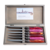 Murano Murano 6 Steak Knives in Box Fire Mix