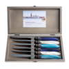 Murano Murano 6 Steak Knives in Box Sea Mix