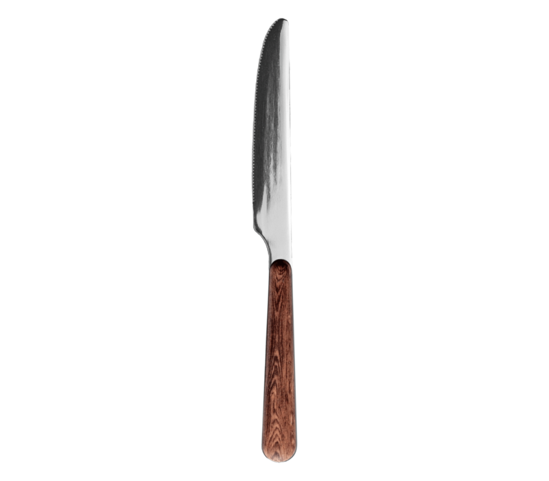 Wood Style Dinner Knife 'Acacia'