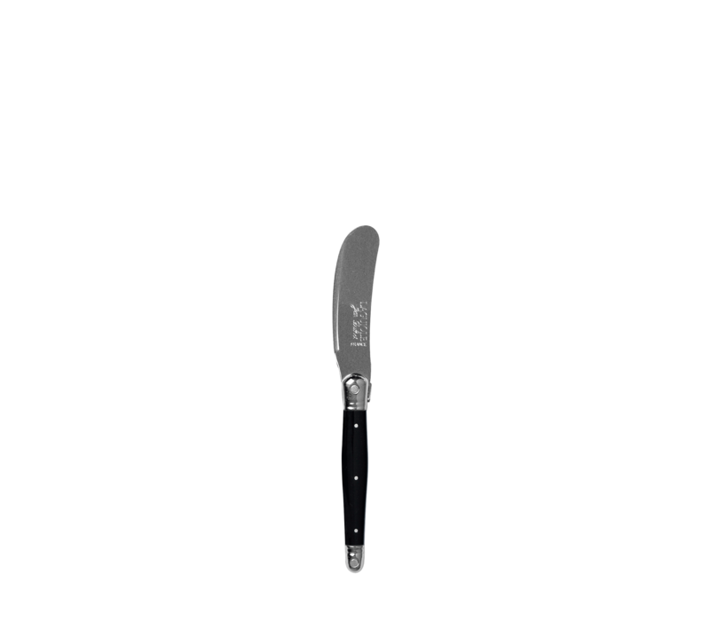 Laguiole Premium Small Butter Knife Black