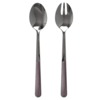 Wood Style Salad Servers Rosewood