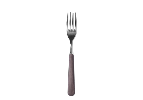Wood Style Dinner Fork Rosewood Dark Brown