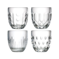 Rochère Mix Set of 4 Water/Tumbler Glasses 25 cl Retro