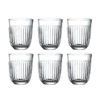 Rochère Set of 6 Water / Tumbler Glasses 29 cl Breton