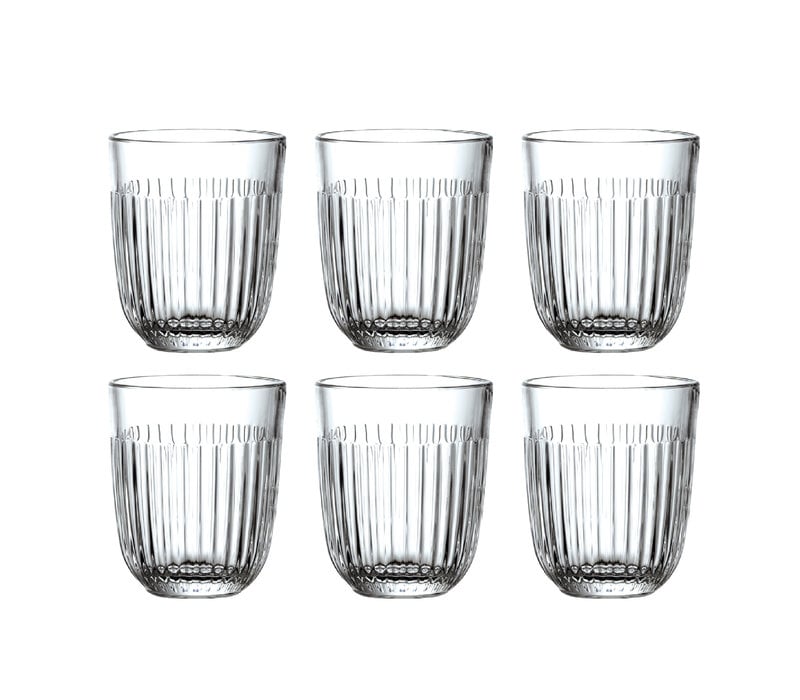 Rochère Coffret 6 Verres à Eau/Tumbler 29 cl Breton