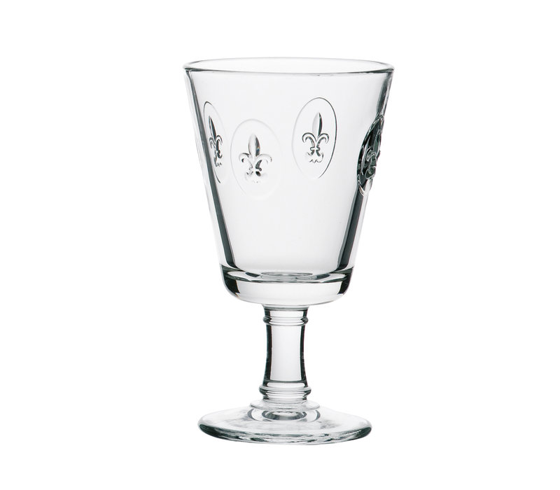 Rochère Coffret 6 Verres à Vin 24 cl Fleur de Lys