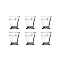 Rochère Coffret 6 Verres à Eau/Gobelet 27 cl Fleur de Lys
