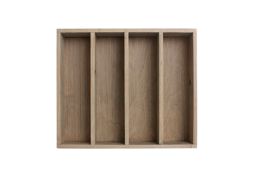 Cutlery tray with 4 compartments