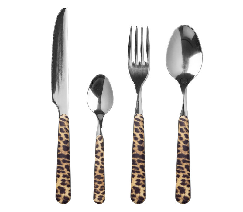 Couverts de table Panther 24 pièces en boîte