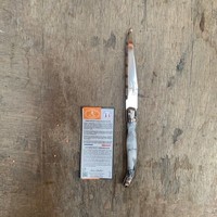 BF2040 Laguiole 6 Steak knives 1.2 mm Marble in Block