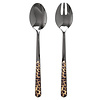 Kom Amsterdam Wood Style Salad Servers “Panther”