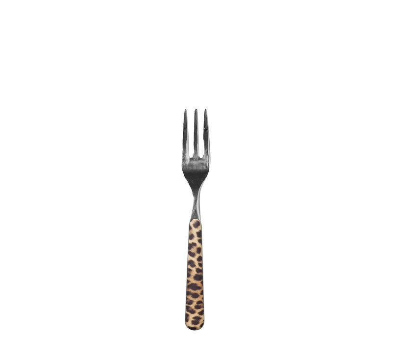 Wood Style Cake Fork "Panther"