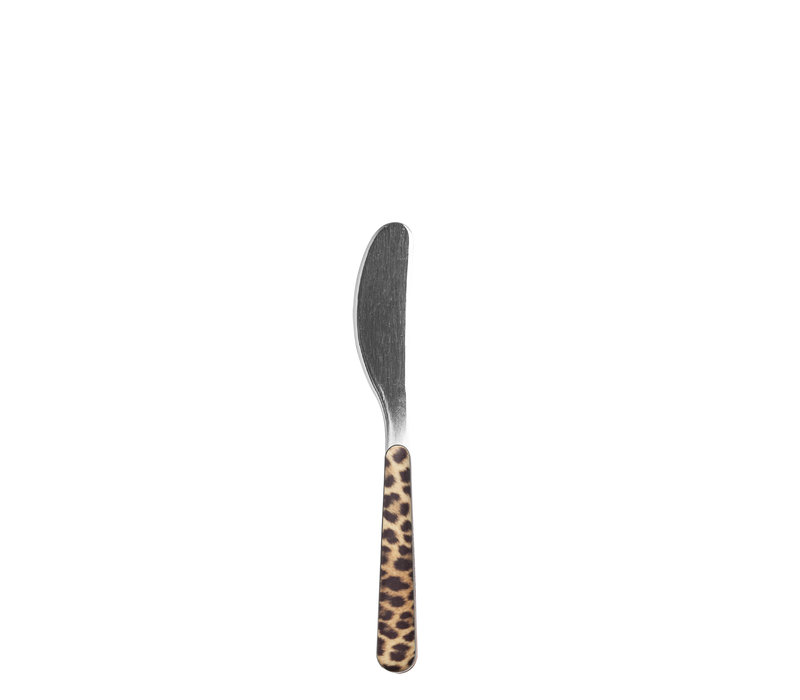 Wood Style Buttermesser "Leopard"