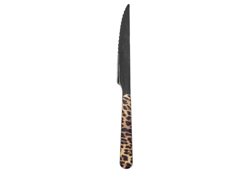 Kom Amsterdam Wood Style Steak Knife "Panther"