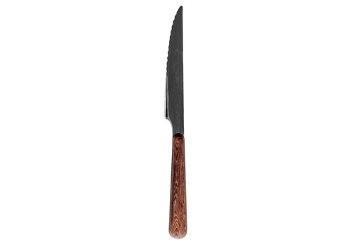 Kom Amsterdam Wood Style Steak Knife 'Acacia'