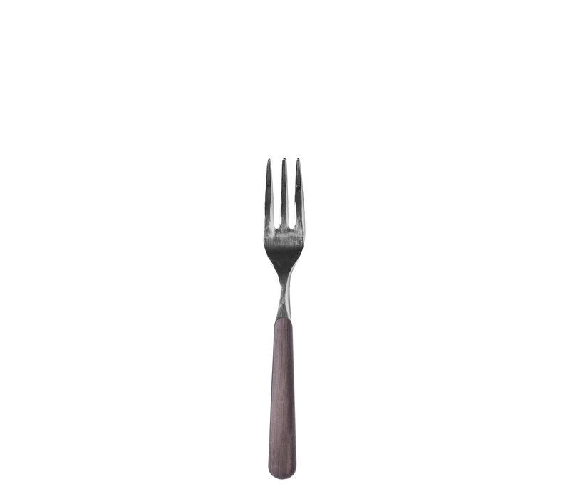 Wood Style Cake Fork "Rosewood"